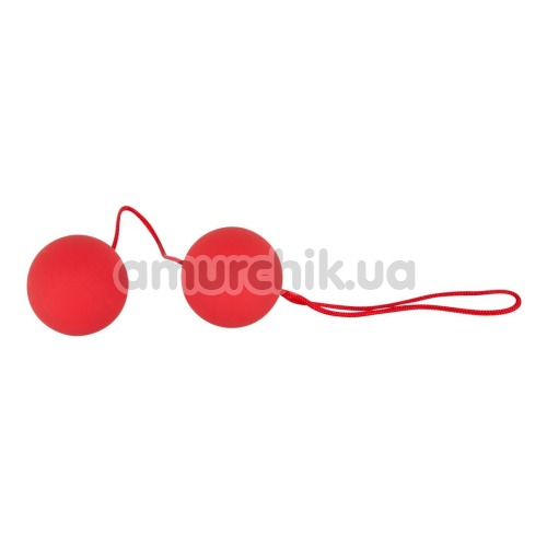 Вагинальные шарики Orgasm Balls, красные