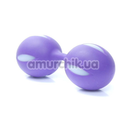 Вагинальные шарики Boss Series Smartballs, фиолетовые - Фото №1