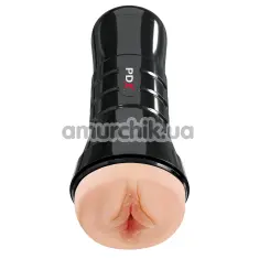 Мастурбатор PDX Extreme Wet Pussies Super Luscious Lips XXL, телесный - Фото №1