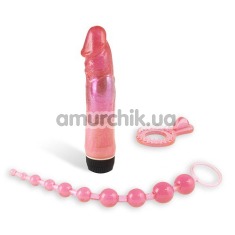 Набір Glitter Play Kit з 3 предметів, рожевий - Фото №1