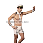 Костюм моряка JSY Seaman белый: шорты + галстук + манжеты - Фото №1