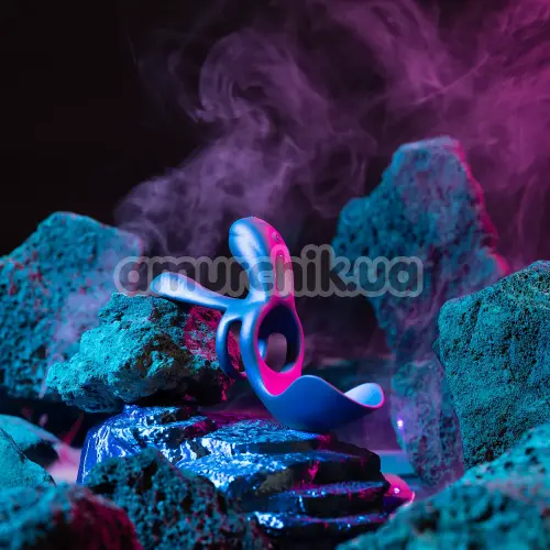 Насадка на член з вібрацією Hueman Zenith, фіолетова