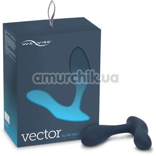 Вибростимулятор простаты We-Vibe Vector (ви вайб вектор синий)