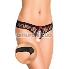 Трусики жіночі Panties (модель 2418), чорні - Фото №1