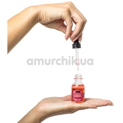 Олія для орального сексу з зігріваючим ефектом Kama Sutra Oil Of Love Raspberry Kiss - малина, 22 мл