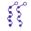 Набор анальных цепочек Posh Silicone “O” Beads, фиолетовый - Фото №2