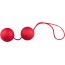 Вагинальные шарики Velvet Red Balls красные - Фото №2