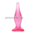 Анальная пробка Butt Plug, розовая - Фото №1