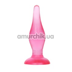 Анальна пробка Butt Plug, рожева - Фото №1