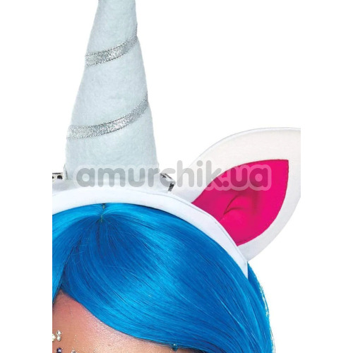 Обруч единорога Leg Avenue Magical Unicorn Headband with Rainbow Wig Mane, радужный