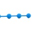 Набор анальных цепочек Posh Silicone “O” Beads, голубой - Фото №9