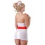 Костюм медсестры Cottelli Collection Costumes 2470578 белый: платье + шапочка - Фото №1