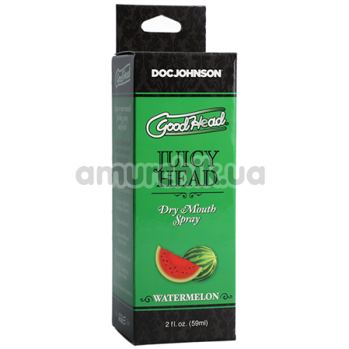Оральний спрей GoodHead Juicy Head Dry Mouth Spray Watermelon - кавун, 59 мл