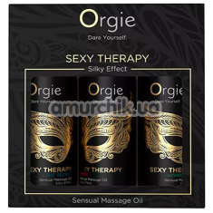 Набір масажних олій Orgie Sexy Therapy, 3 х 30 мл - Фото №1