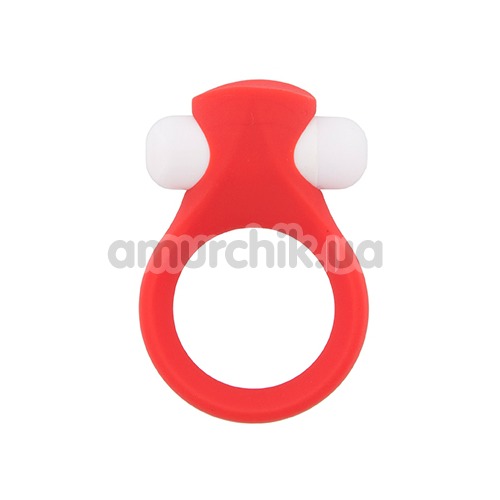 Виброкольцо Lit-Up Silicone Stimu-Ring 2, красное - Фото №1