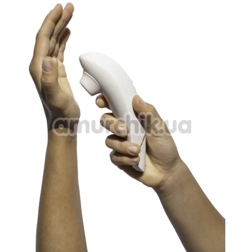 Симулятор орального секса для женщин Womanizer Premium 2, серый