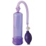 Помпа для увеличения пениса Beginners Power Pump фиолетовая - Фото №1