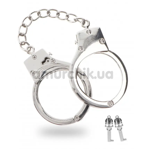 Наручники Taboom Silver Plated BDSM Handcuffs, серебристые