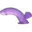 Фалоімітатор Jelly Studs Small, фіолетовий - Фото №3