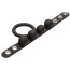 Ерекційне кільце для члена Weighted Silicone Large C-Ring Ball Stretcher, чорне - Фото №2