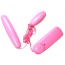 Комплект виброяиц Vibro Stim Dual розовый - Фото №1