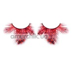 Вії Dark Red Feather Eyelashes (модель 621) - Фото №1