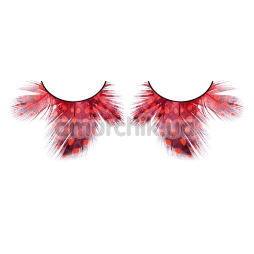 Ресницы Dark Red Feather Eyelashes (модель 621) - Фото №1