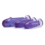 Набор анальных пробок Crystal Jellies Anal Starter Kit, фиолетовый - Фото №6