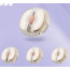 Зажимы на соски с вибрацией Qingnan No.3 Wireless Control Vibrating Nipple Clamps, бежевые - Фото №6