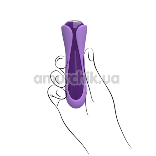 Вибратор KEY Io Mini Massager, фиолетовый
