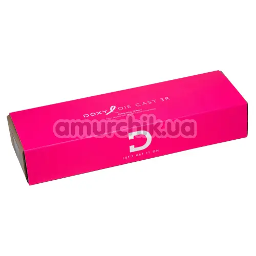 Универсальный вибромассажер Doxy Die Cast 3R, розовый