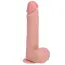 Вібратор з ротацією Realrock Realistic Vibrating & Rotating Dildo 8, тілесний - Фото №1