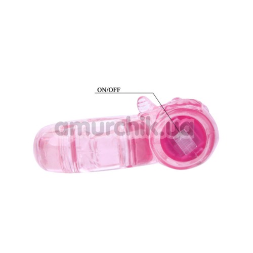 Виброкольцо Vibrator, розовое