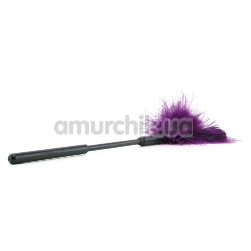 Перышко для ласк Sex & Mischief Feather Tickler, фиолетовое