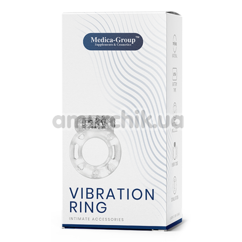 Виброкольцо Vibration Ring, прозрачное