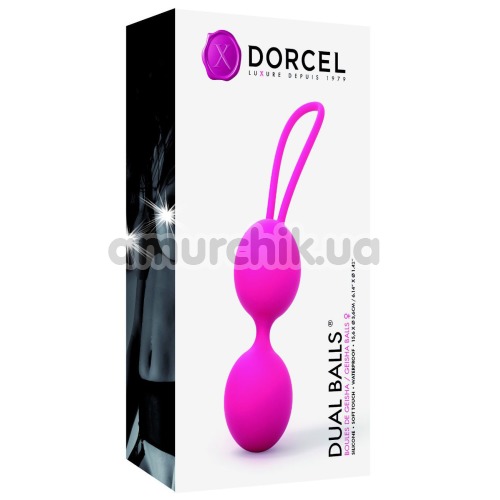 Вагинальные шарики Dorcel Dual Balls Boules De Geisha, розовые