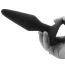 Анальный расширитель Large Silicone Inflatable Plug L, черный - Фото №15