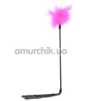 Плеть Feather Tickler Whip, с розовым перышком - Фото №1