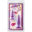 Набор анальных пробок Crystal Jellies Anal Delight Trainer Kit, фиолетовый - Фото №8