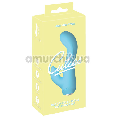 Вибратор Mini Vibrator Cuties 5402506, голубой