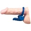 Виброкольцо Taurus Vibrating Penis Ring, синее - Фото №5
