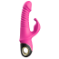 Вибратор с толчками и вращением головки Thrusting Vibrator Zing, розовый - Фото №3