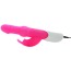 Вибратор Beads Rabbit Vibrator With Rotating Shaft, розовый - Фото №5