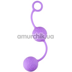Вагинальные шарики Little Frisky, фиолетовые - Фото №1