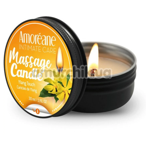 Массажная свеча Amoreane Massage Candle Ylang Touch - иланг-иланг, 30 мл