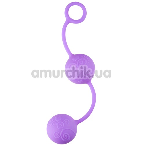 Вагинальные шарики Little Frisky, фиолетовые - Фото №1