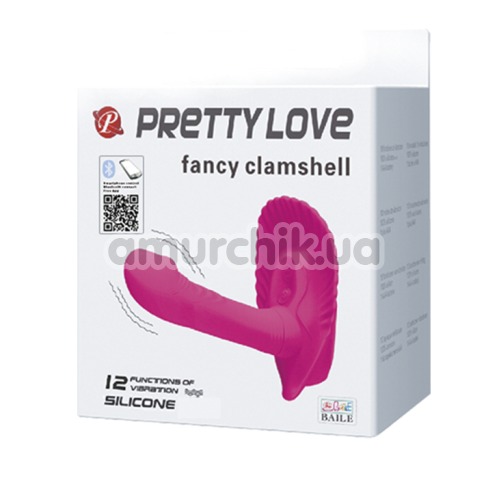 Вибратор для точки G Pretty Love Fancy Clamshell, розовый