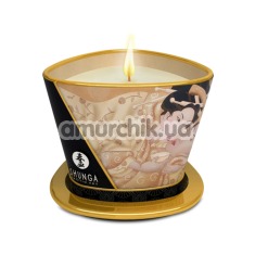 Свічка для масажу Shunga Massage Candle Exotic Vanilla Fetish - ваніль, 170 мл - Фото №1