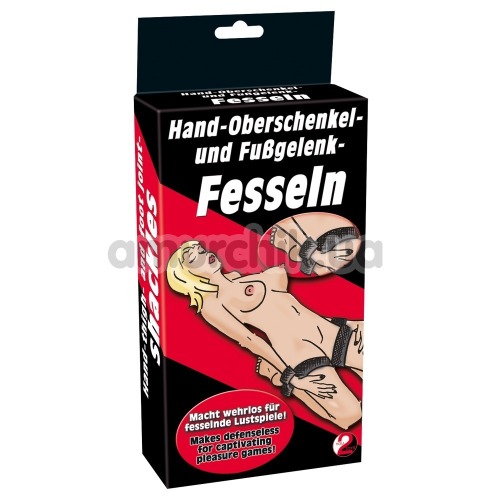 Фіксатори для рук, стегон і гомілок Hand Oberschenkel Fubgelenk Fesseln