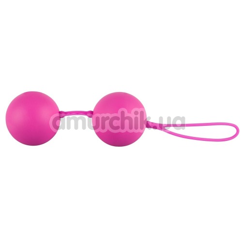 Вагинальные шарики XXL Balls, розовые - Фото №1